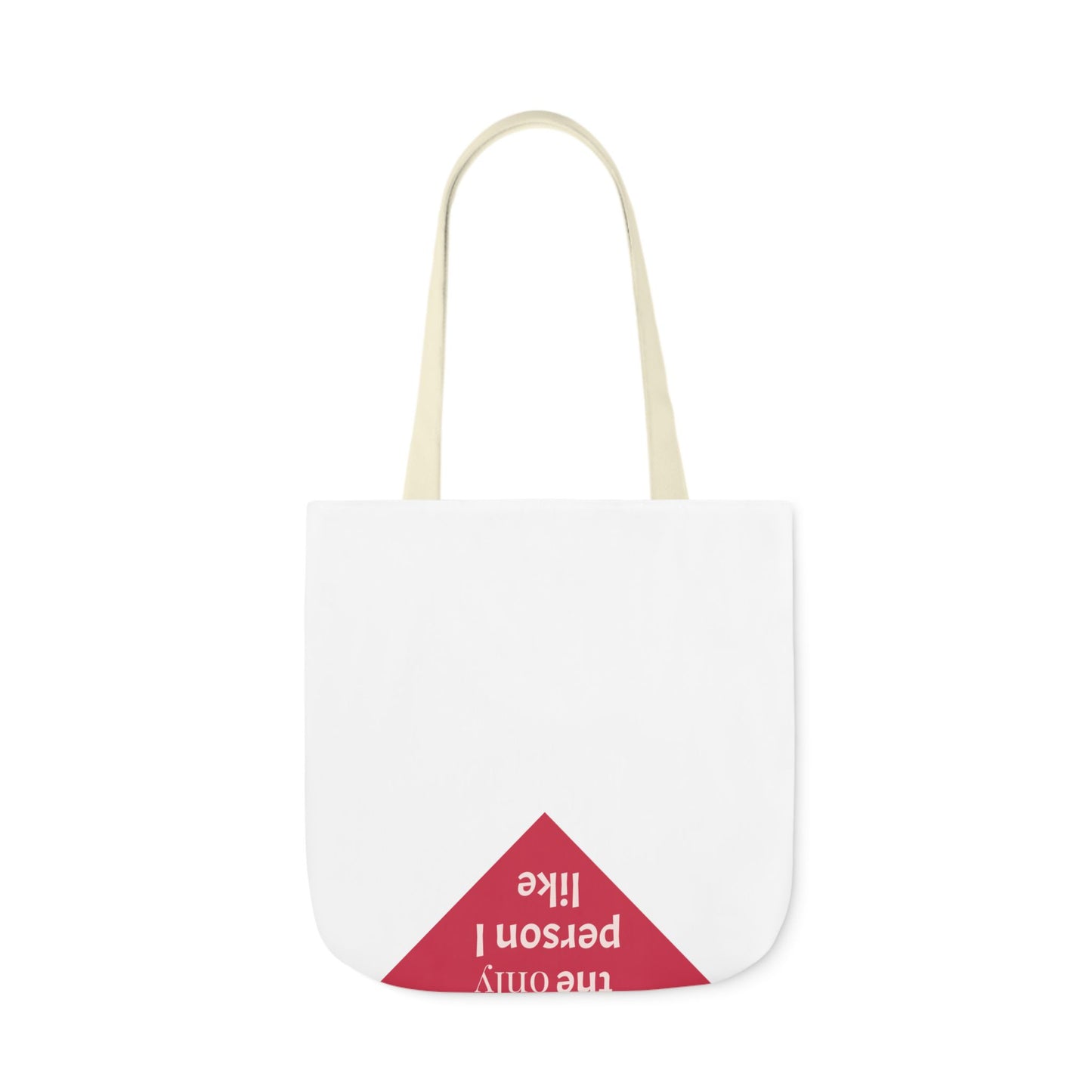 Fun Quote Canvas Tote Bag with Colorful Straps - Perfect for Everyday Use
