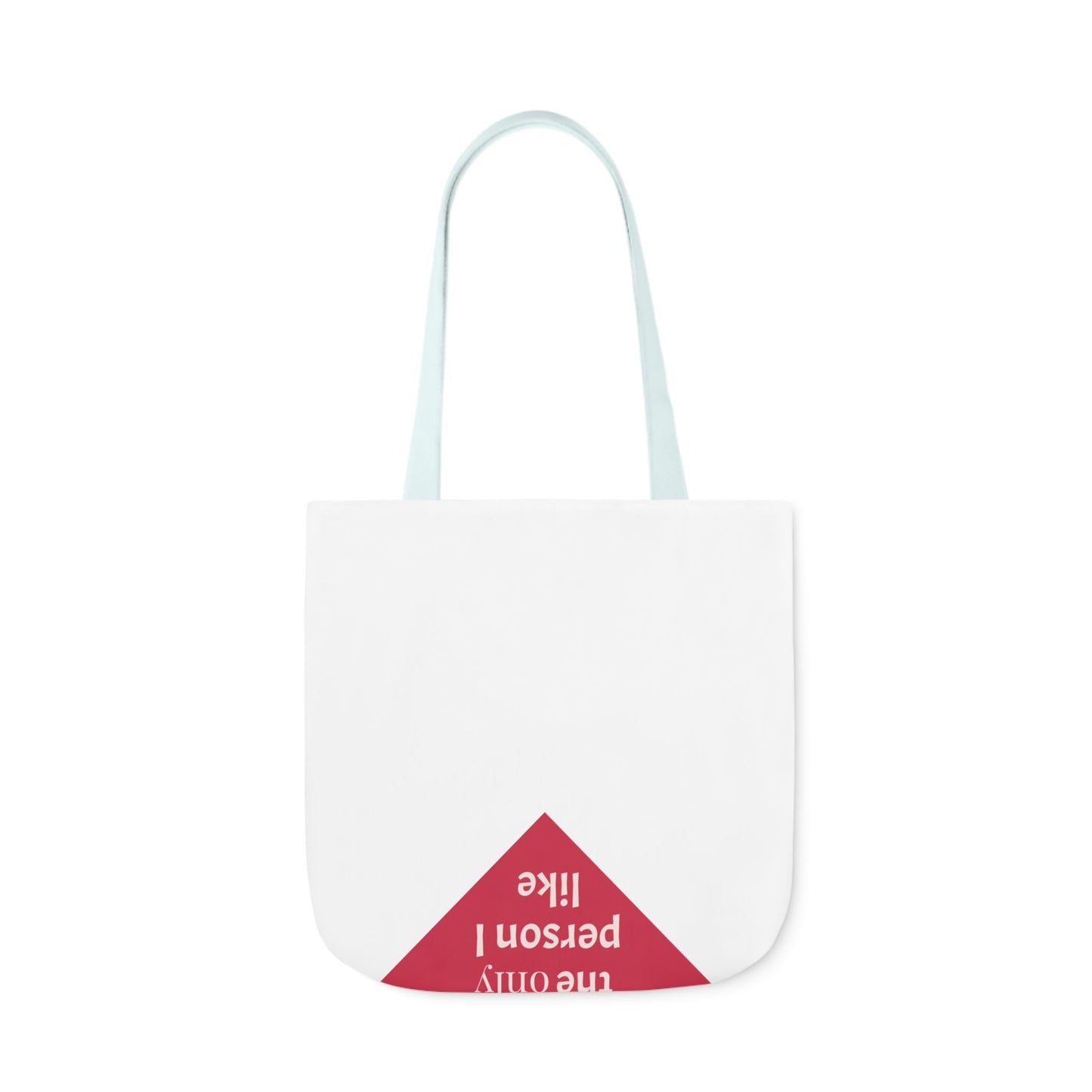 Fun Quote Canvas Tote Bag with Colorful Straps - Perfect for Everyday Use