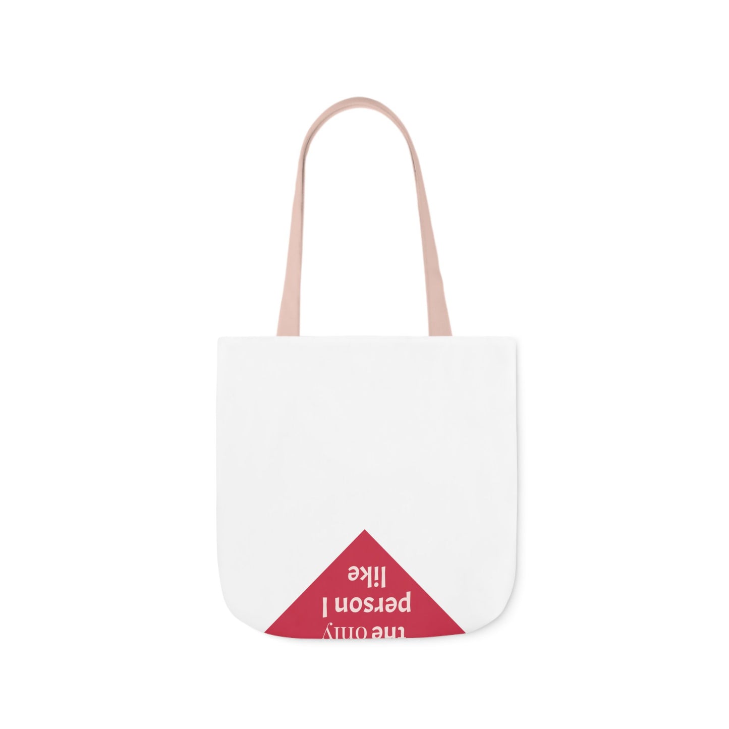 Fun Quote Canvas Tote Bag with Colorful Straps - Perfect for Everyday Use